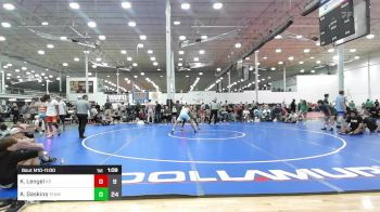 147 lbs Semifinal - Kane Lengel, Kraken Blue vs Aamire Gaskins, Team Diamond Fish