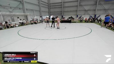 106 lbs Round 2 (8 Team) - Jordan Bell, Missouri Blue vs William Du Chemin, Wisconsin Blue