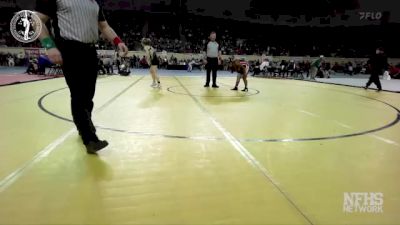 6A - 130 lbs Quarterfinal - Kaylan Herlong, DEL CITY vs Tiffany Breshears, BROKEN ARROW