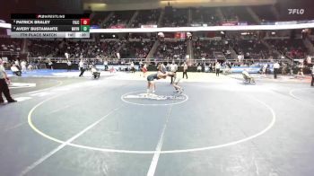 II-190 lbs 7th Place Match - Patrick Braley, Falconer vs Avery Bustamante, Wayne