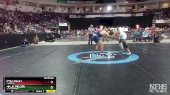 5A 215 lbs Semifinal - Ryan Pauly, La Cueva vs Malik Felder, Albuquerque