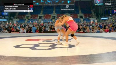 155 lbs Champ. Rd Of 64 - Hoshena Gemme, CT vs Callie Carr, IL