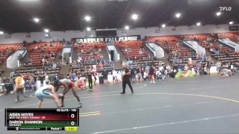 140 lbs Cons. Round 3 - Aiden Noyes, Beat The Street Chicago - OP vs Darion Shannon, Somerset