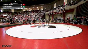 135 lbs Quarterfinal - Corren Morris, Piedmont High School Girls vs Natalie Lindo, Piedmont High School Girls