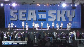Empire Athletics - Eminence [2026 L1 - U12 - B Day 2] 2026 Sea to Sky International Cheer Championship