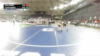 Boys 1A 106 lbs Cons. Round 4 - Jacob Gambito, Wapato vs Noxx Briner, Blaine