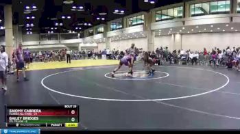 138 lbs Round 6 (10 Team) - Bailey Bridges, STL Yellow vs Saiomy Cabrera, Florida All-Stars