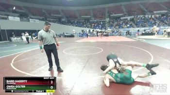 4A-132 lbs Cons. Round 2 - Owen Golter, Pendleton vs Baird Hagerty, Tillamook