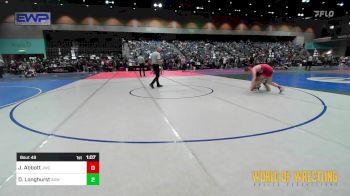 115 lbs Round Of 32 - Jet Abbott, JWC vs Daniel Longhurst, Amador Sierra Wrestling