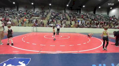 54 lbs Round Of 16 - Maddox Wagoner, Morris Fitness Wrestling Club vs Christian Thompson, Harris County Wrestling Club