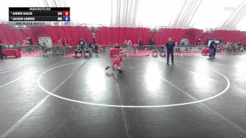 92 lbs 2nd Place Match - Aiden Dalie, B.A.M. Training Center vs Jaxon Lemke, Askren Wrestling Academy