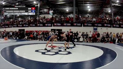 74 kg Cons. Round 4 - Lane Robinson, St Charles East Wrestling vs Alejandro Herrera-Rondon, Clarion RTC