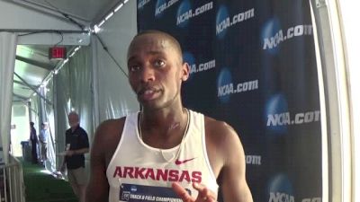 Stanley Kebenei says last year's steeple fall still haunting him, wants the win
