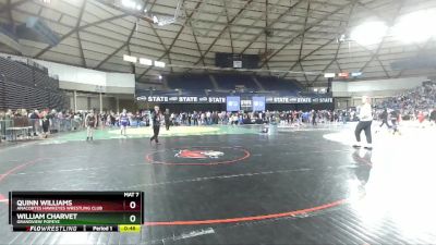 115 lbs Cons. Round 3 - William Charvet, Grandview Popeye vs Quinn Williams, Anacortes Hawkeyes Wrestling Club