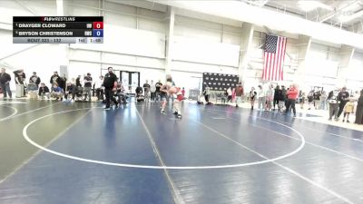 132 lbs Semifinal - Drayger Cloward, Uintah Wrestling vs Bryson Christenson, Ravage Wrestling Club