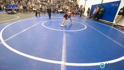 67 lbs Quarterfinal - Bradley Robinson, Claremore Wrestling Club vs Avie Lamp, Brushy Wrestling Club