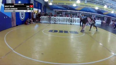 285 lbs Semis & Wb (16 Team) - Wiley Blair, SOWA /HWC vs Jakari Johnson, Eagles WC