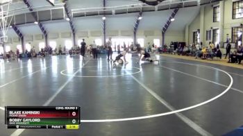 165 lbs Cons. Round 3 - Bobby Gaylord, Ohio University vs Blake Kaminski, Mount Union