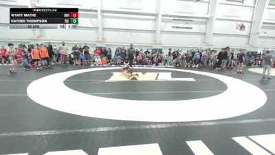 68 lbs Round Robin 1 - Wyatt Mathe, Revival Orange - EL vs Kayden Thompson, Tri State Hammers - EL