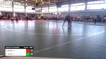 144 lbs Semis & 1st Wrestleback (8 Team) - Olivia Bohde, Beast Mode Green vs Faith James, Missouri Black