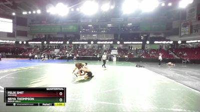 170 lbs Quarterfinal - Seiya Thompson, Bishop Kelly vs Felix Smit, Vallivue