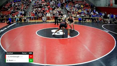 152 lbs Semifinal - Calyx Kimbrough, Fox Chapel Area Hs vs Gavin Rush, Butler Hs