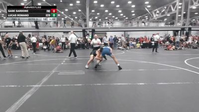 113 lbs Round 1 (6 Team) - Lucas Romano, East Coast Time Out vs Gabe Sardone, Freakztyle Wrecking Crew