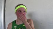 Nikki Hiltz so excited after qualifying for 1500 final