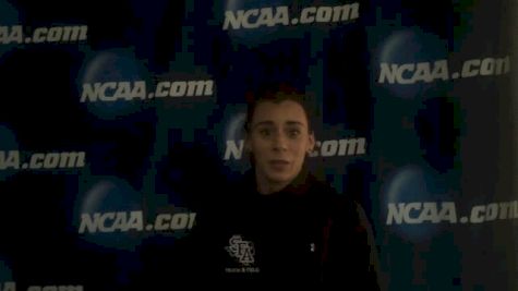 Demi Payne wins pole vault after long journey