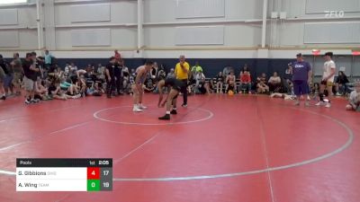 146 lbs Pools - Gabe Gibbions, Ohio Gold vs Adrian Wing, Team Brutus