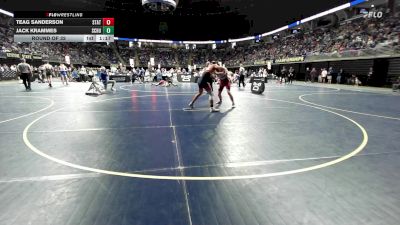 157 lbs Round Of 32 - Teag Sanderson, State College vs Jack Krammes, Schuylkill Haven