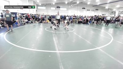 108 lbs Quarterfinal - Will Guerra, BAM Training Center-MS vs Braxton Pennington, Pursuit-MS