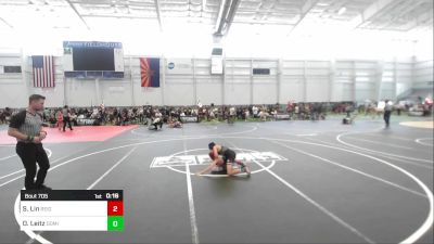 86 lbs Rr Rnd 1 - Sean Lin, Reign WC vs Oliver Leitz, Dominate WC