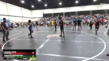 200 lbs Cons. Semi - Legend Yates, Unaffiliated vs Preston Broughton, Columbia Knights