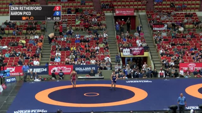 Aaron Retherford 66kg Finals Zain Retherford (Nittany Lion Wrestling Club) vs. Aaron ...