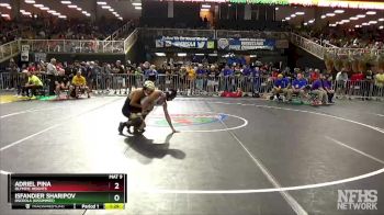 3A 126 lbs Champ. Round 1 - Isfandier Sharipov, Osceola (Kissimmee) vs Adriel Pina, Olympic Heights