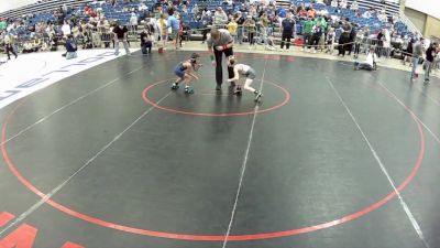 8U Boys - 56 lbs Cons. Round 4 - Joel Van Slyke, South Hills Wrestling Academy vs Matthew Frodge, Contenders Wrestling Academy