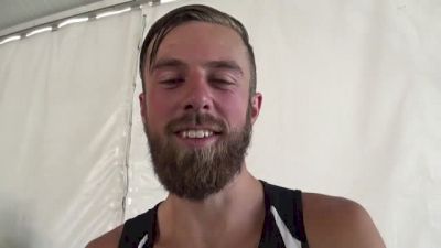 Ole Hesselbjerg after NCAA steeple