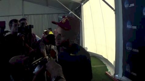 USC phenom Andre De Grasse after winning 100/200 at NCAA