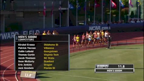 Men's 5K F01 (Cheserek Over Jenkins, Oregon Goes 1-2-4!!)