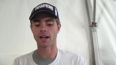 Will Geoghegan after 4th place finish in 5K and banner year at Oregon