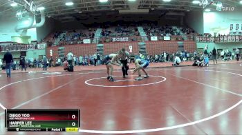 106 lbs Champ. Round 2 - Harper Lee, Garrett Wrestling Club vs Diego Yoo, HSE Wrestling Club