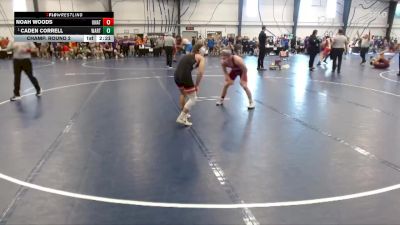Silver 125 lbs Champ. Round 2 - Caden Correll, Wartburg vs Noah Woods, Unattached