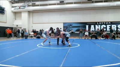 190 lbs Champ. Round 1 - Jacob Quebodeaux, Corner Canyon vs Lukas Turner, Uintah