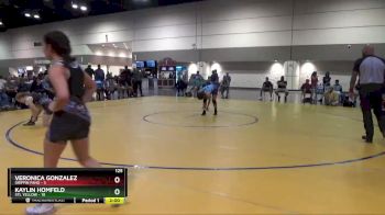 125 lbs Round 6 (8 Team) - Veronica Gonzalez, Griffin Fang vs Kaylin Homfeld, STL YELLOW