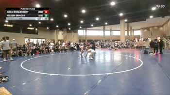 165 lbs Round 2 (6 Team) - Kellon Duncan, Black Creek WC vs Adam Englehardt, White Buffalo Wrestling Academy