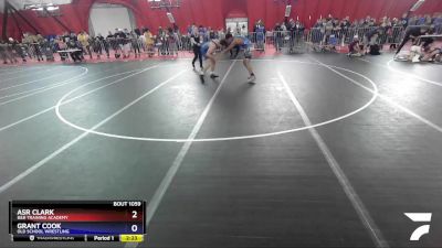 195 lbs Champ. Round 1 - Asr Clark, B&B Training Academy vs Grant Cook, Old School Wrestling