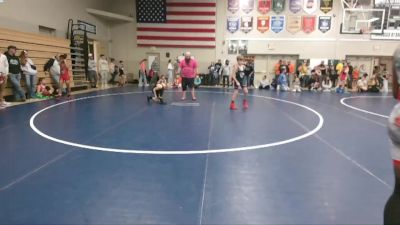 10 lbs Round 2 - Jack Monat, Redhawk Wrestling Club vs Grayson Gendreau, River Bend Wrestling
