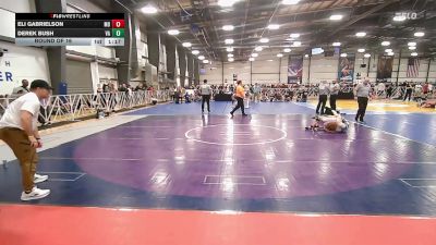 120 lbs Round Of 16 - Eli Gabrielson, MD vs Derek Bush, VA