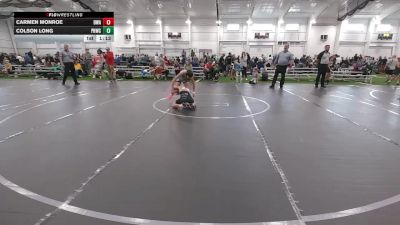 80 lbs Round 1 (10 Team) - Carmen Monroe, Donahue WA vs Colson Long, Phoenix